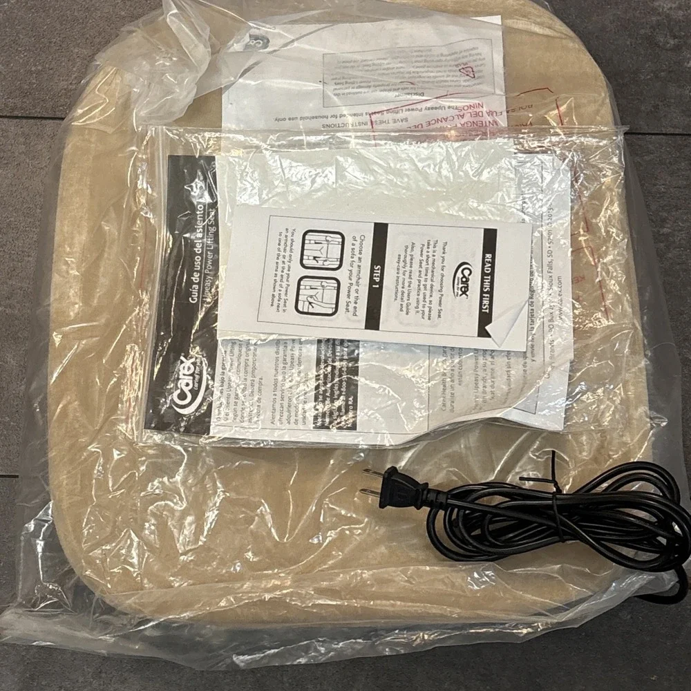 Up Easy Power Seat Electric Portable Lifting UPEP100 300lbs Carex UpEasy New